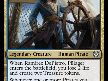 Ramirez DePietro, Pillager [The Lost Caverns of Ixalan Commander] Hot on Sale