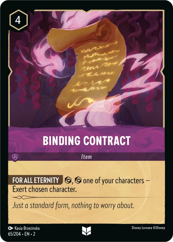 Binding Contract (65 204) [Rise of the Floodborn] Supply