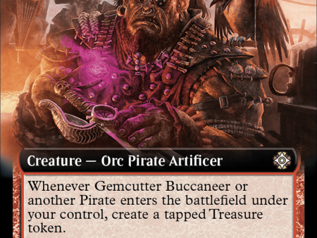 Gemcutter Buccaneer (Extended Art) [The Lost Caverns of Ixalan Commander] Online