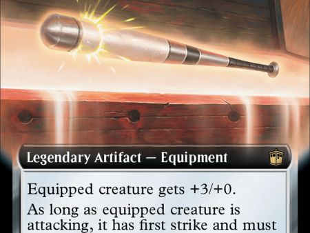 Ace s Baseball Bat (Extended Art) (Surge Foil) [Doctor Who] For Cheap