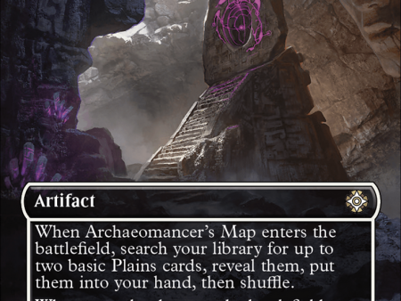 Archaeomancer s Map (Borderless) [The Lost Caverns of Ixalan Commander] For Cheap