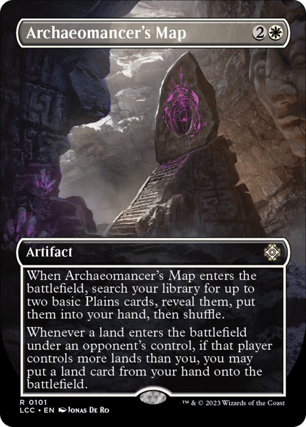 Archaeomancer s Map (Borderless) [The Lost Caverns of Ixalan Commander] For Cheap