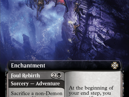 Promise of Aclazotz    Foul Rebirth (Extended Art) [The Lost Caverns of Ixalan Commander] Online