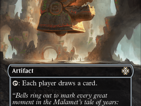 Temple Bell (Borderless) [The Lost Caverns of Ixalan Commander] For Cheap