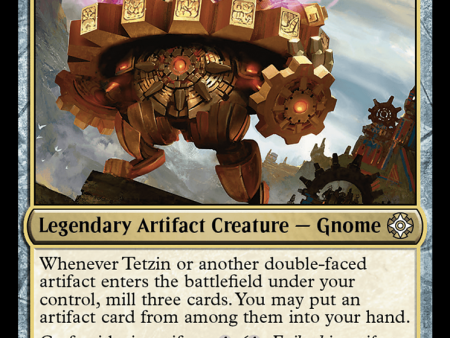 Tetzin, Gnome Champion    The Golden-Gear Colossus [The Lost Caverns of Ixalan Commander] Cheap