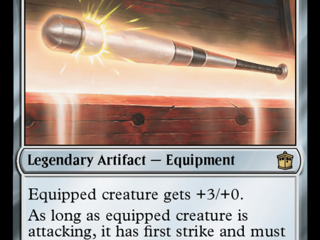 Ace s Baseball Bat (Surge Foil) [Doctor Who] Sale