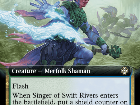 Singer of Swift Rivers (Extended Art) [The Lost Caverns of Ixalan Commander] Fashion