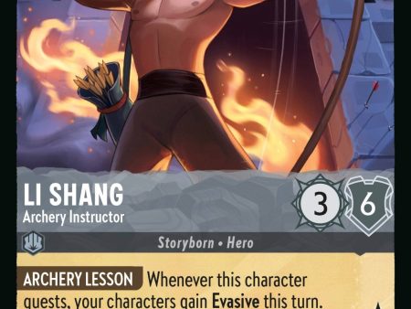 Li Shang - Archery Instructor (187 204) [Rise of the Floodborn] Online Sale