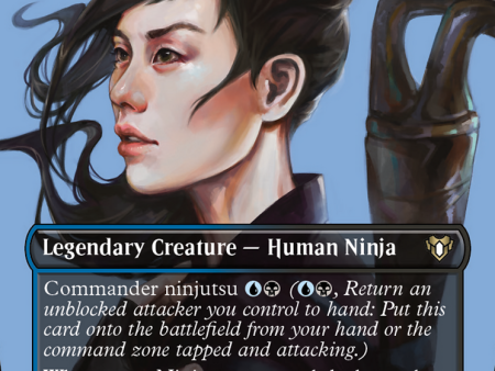 Yuriko, the Tiger s Shadow (Borderless Profile) [Commander Masters] Online