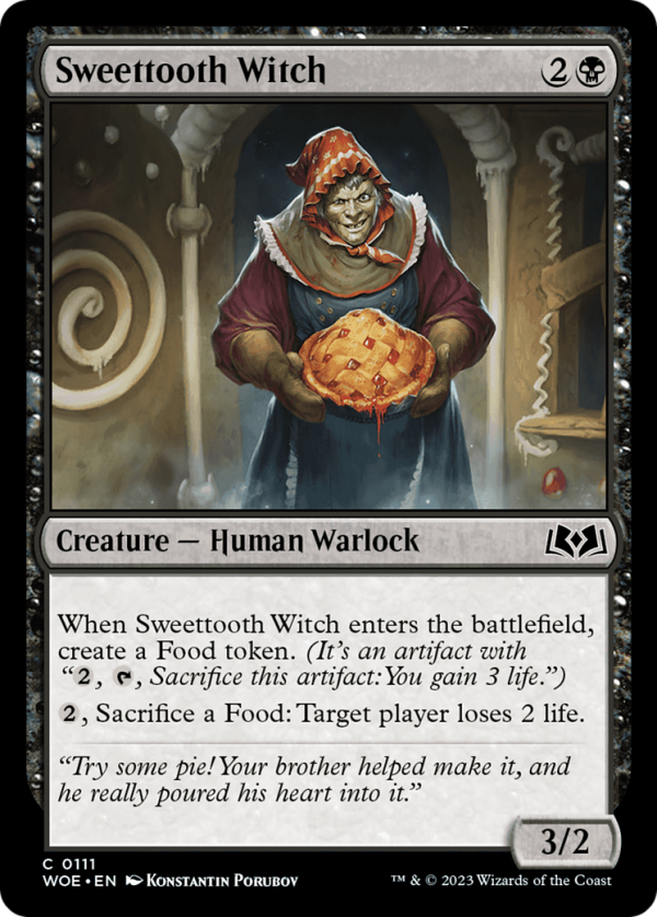 Sweettooth Witch [Wilds of Eldraine] Online Sale