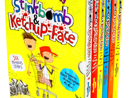 Stinkbomb And Ketchup-Face - 5 Books Set Fashion