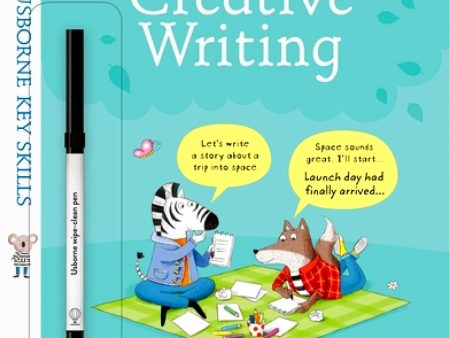 Usborne Wipe Clean Creative Writing Age 7-8 Discount