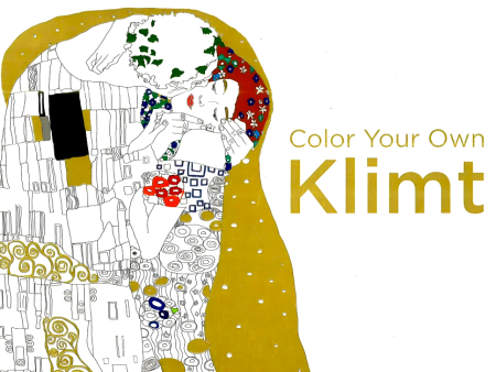 Color Your Own Klimt For Sale