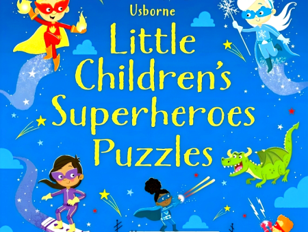 Usborne Little Children s Superheroes Puzzles For Discount