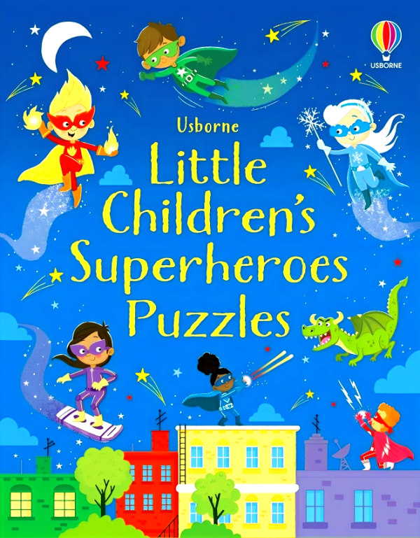 Usborne Little Children s Superheroes Puzzles For Discount